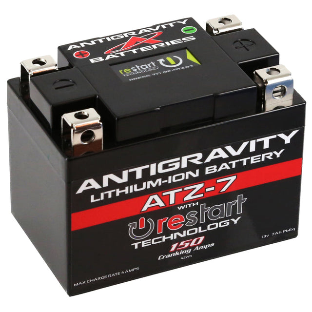 Antigravity YTZ7 Lithium Battery w/Re-Start Antigravity Batteries Batteries  AXOPROS