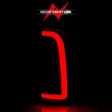 ANZO 00-06 Toyota Tundra LED Taillights w/ Light Bar Black Housing Clear Lens ANZO Tail Lights  AXOPROS