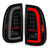 ANZO 00-06 Toyota Tundra (Std. Bed/Reg Cab) LED Taillights w/Light Bar Black Housing Smoke Lens ANZO Tail Lights  AXOPROS