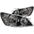 ANZO 2001-2005 Lexus Is300 Crystal Headlights Black ANZO Headlights  AXOPROS