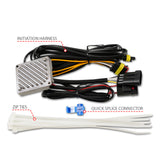 ANZO 05-11 Toyota Tacoma Full LED Proj Headlights White DRL/Init/SeqSig Black - Pair ANZO Headlights  AXOPROS