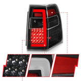 ANZO 07-17 Ford Expedition LED Taillights w/ Light Bar Black Housing Clear Lens ANZO Tail Lights  AXOPROS