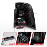 ANZO 07-17 Ford Expedition LED Taillights w/ Light Bar Black Housing Smoke Lens ANZO Tail Lights  AXOPROS