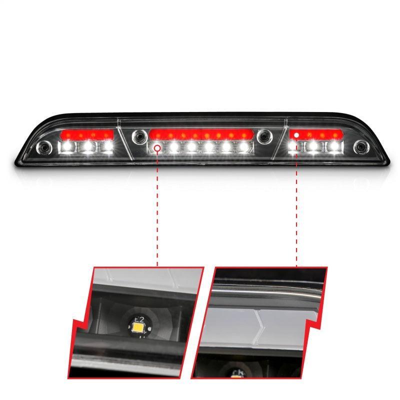 ANZO 15-20 Ford F-250 - F-550 LED Third Brake Light - Black Housing/Clear Lens ANZO Lights Corner  AXOPROS