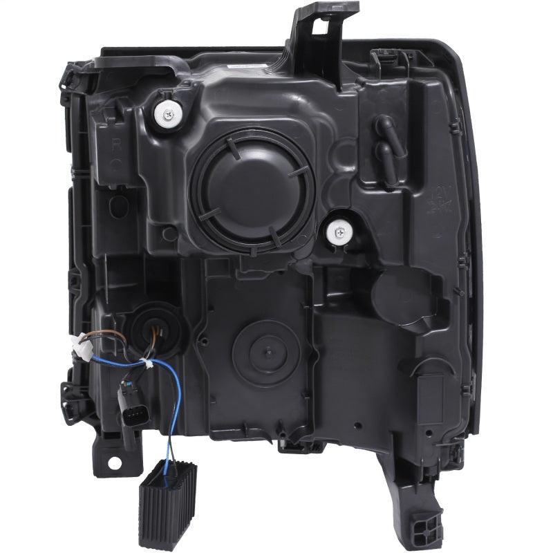 ANZO 16-17 Chevy Silverado 1500 Prjctr. Headlight Plank Styl. w/Amber (Only Work w/HID Equip. Truck) ANZO Headlights  AXOPROS