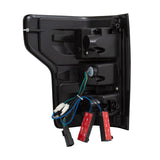 ANZO 18-19 Ford F-150 LED Taillights Black ANZO Tail Lights  AXOPROS