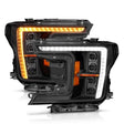 ANZO 18-20 Ford F-150 (w/Factory Halogen) Z-Series Full LED Proj Headlights - Pair ANZO Headlights  AXOPROS