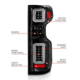 Anzo 19-21 Chevy Silverado Full LED Tailights Black Housing Clear Lens G2 (w/C Light Bars) ANZO Tail Lights  AXOPROS