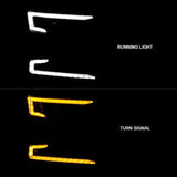 ANZO 19-22 Chevrolet Silverado 1500 LED Proj HL w/Lgt Bar SwBk Seq. Blk w/In. Light - Passenger Side ANZO Headlights  AXOPROS