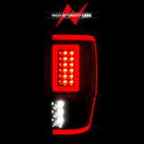 ANZO 19-22 Ford Ranger Full LED Taillights w/ Lightbar Sequential Signal Black Housing/Clear Lens ANZO Tail Lights  AXOPROS