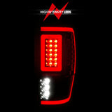 ANZO 19-22 Ford Ranger Full LED Taillights w/ Lightbar Sequential Signal Black Housing/Clear Lens ANZO Tail Lights  AXOPROS