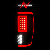 ANZO 19-22 Ford Ranger Full LED Taillights w/ Lightbar Sequential Signal Black Housing/Smoke Lens ANZO Tail Lights  AXOPROS