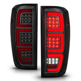 Anzo 19-23 GMC Sierra 1500/2500HD/3500HD Smoke Black Replacement Full LED Bar Tail Light ANZO Tail Lights  AXOPROS