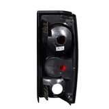 ANZO 1982-1994 Chevrolet S-10 Taillights Dark Smoke ANZO Tail Lights  AXOPROS