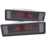 ANZO 1988-1995 Nissan Pathfinder Euro Parking Lights Chrome ANZO Lights Corner  AXOPROS