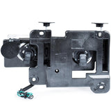 ANZO 1988-1998 Chevrolet C1500 Crystal Headlights Black w/ Low - Brow ANZO Headlights  AXOPROS