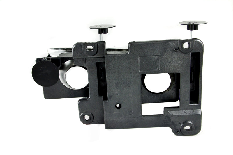 ANZO 1988-1998 Chevrolet C1500 Crystal Headlights Chrome w/o Bulbs ANZO Headlights  AXOPROS