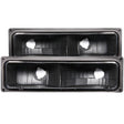 ANZO 1988-1998 Chevrolet C1500 Euro Parking Lights Black ANZO Lights Corner  AXOPROS