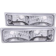 ANZO 1988-1998 Chevrolet C1500 Euro Parking Lights Chrome ANZO Lights Corner  AXOPROS