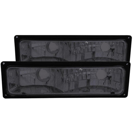 ANZO 1988-1998 Chevrolet C1500 Euro Parking Lights Smoke ANZO Lights Corner  AXOPROS