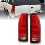 ANZO 1988-1999 Chevy C1500 Taillight Red/Clear Lens w/ Circuit Board(OE Replacement) ANZO Tail Lights  AXOPROS