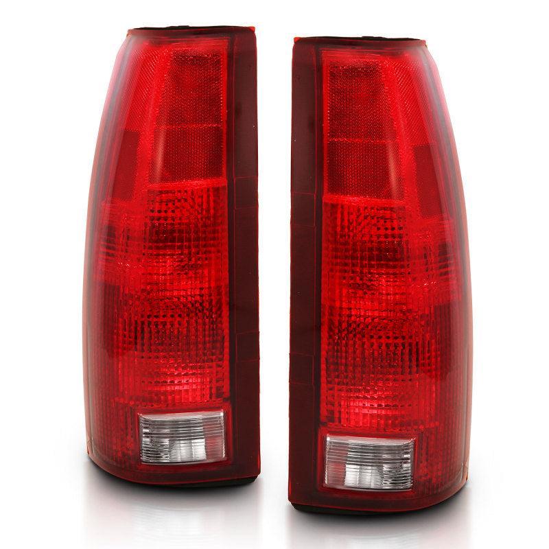 ANZO 1988-1999 Chevy C1500 Taillight Red/Clear Lens w/ Circuit Board(OE Replacement) ANZO Tail Lights  AXOPROS