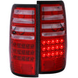 ANZO 1991-1997 Toyota Land Cruiser Fj LED Taillights Red/Clear ANZO Tail Lights  AXOPROS