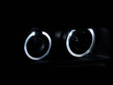 ANZO 1992-1998 BMW 3 Series E36 Projector Headlights w/ Halo Black (CCFL) G2 ANZO Headlights  AXOPROS