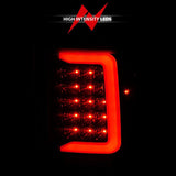 ANZO 1993-1997 Ford  Ranger LED Tail Lights w/ Light Bar Black Housing Smoked Lens ANZO Tail Lights  AXOPROS