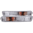 ANZO 1994-1995 Honda Accord Euro Parking Lights Chrome ANZO Lights Corner  AXOPROS