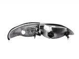 ANZO 1994-1998 Ford Mustang Crystal Headlights Chrome ANZO Headlights  AXOPROS