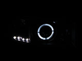 ANZO 1994-2001 Dodge Ram Projector Headlights w/ Halo Black ANZO Headlights  AXOPROS