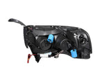 ANZO 1994-2001 Dodge Ram Projector Headlights w/ Halo Chrome ANZO Headlights  AXOPROS