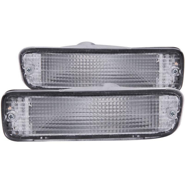 ANZO 1995-1997 Toyota Tacoma Euro Parking Lights Chrome ANZO Lights Corner  AXOPROS
