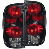 ANZO 1995-2000 Toyota Tacoma Taillights Dark Smoke G2 ANZO Tail Lights  AXOPROS