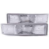 ANZO 1995-2005 Chevrolet Astro Van Euro Parking Lights Chrome ANZO Lights Corner  AXOPROS