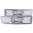 ANZO 1995-2005 Chevrolet Astro Van Euro Parking Lights Chrome ANZO Lights Corner  AXOPROS