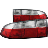 ANZO 1996-1999 BMW Z3 Taillights Red/Clear ANZO Tail Lights  AXOPROS
