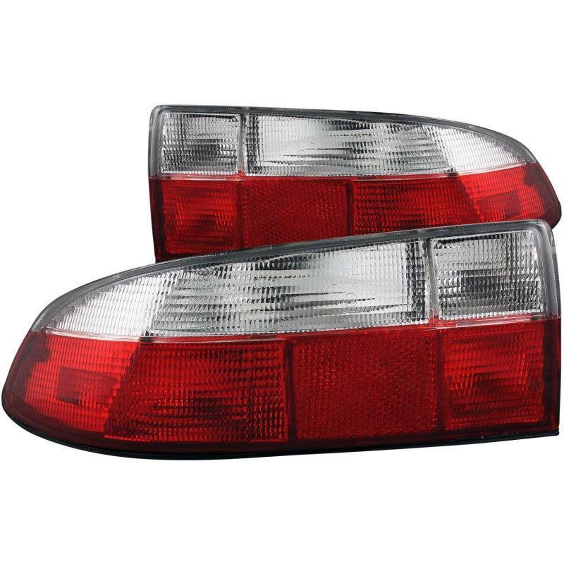 ANZO 1996-1999 BMW Z3 Taillights Red/Clear ANZO Tail Lights  AXOPROS