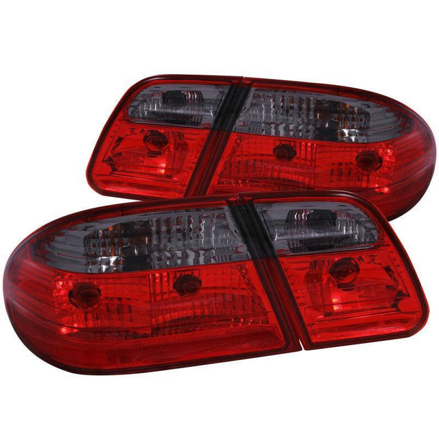 ANZO 1996-2002 Mercedes Benz E Class W210 Taillights Red/Smoke G2 ANZO Tail Lights  AXOPROS