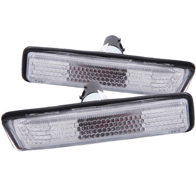 ANZO 1997-1998 BMW 3 Series Side Marker Lights Clear ANZO Lights Corner  AXOPROS
