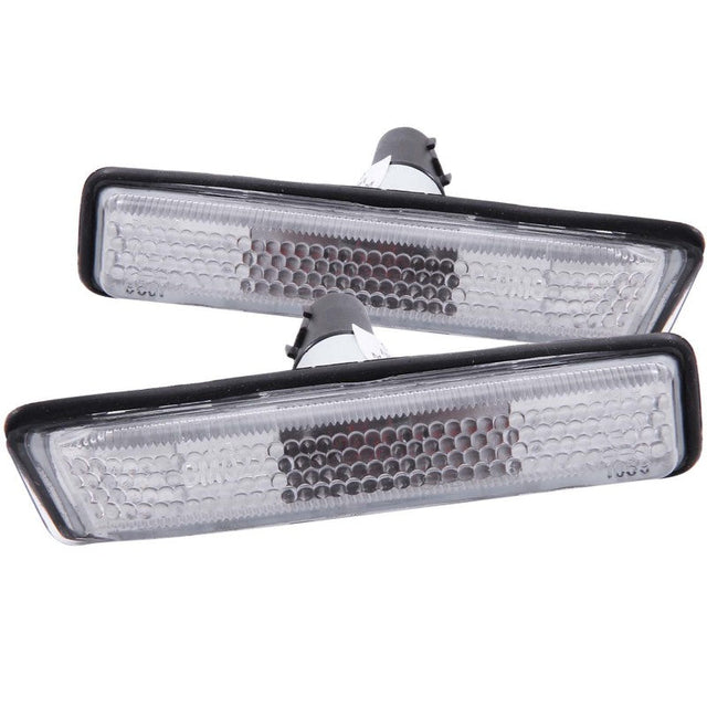 ANZO 1997-1998 BMW 3 Series Side Marker Lights Clear ANZO Lights Corner  AXOPROS