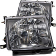 ANZO 1997-2000 Toyota Tacoma Crystal Headlights Black ANZO Headlights  AXOPROS