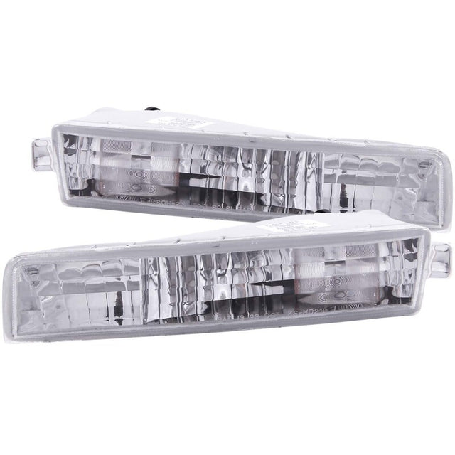 ANZO 1997-2001 Honda Prelude Euro Parking Lights Chrome ANZO Lights Corner  AXOPROS