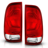 ANZO 1997-2003 Ford F-150 Taillight Red/Clear Lens (OE Replacement) ANZO Tail Lights  AXOPROS