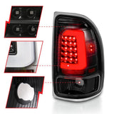ANZO 1997-2004 Dodge Dakota LED Taillights Black Housing Clear Lens Pair ANZO Tail Lights  AXOPROS