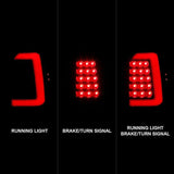 ANZO 1997-2004 Dodge Dakota LED Taillights Black Housing Clear Lens Pair ANZO Tail Lights  AXOPROS