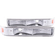 ANZO 1998-2005 Chevrolet S-10 Euro Parking Lights Chrome ANZO Lights Corner  AXOPROS