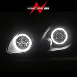 ANZO 1998-2005 Lexus Gs300 Projector Headlights w/ Halo Black ANZO Headlights  AXOPROS