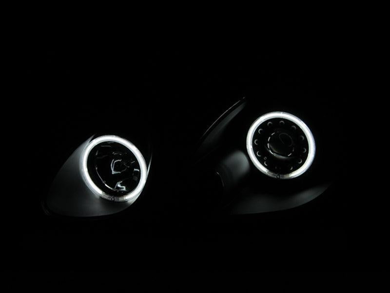 ANZO 1998-2005 Lexus Gs300 Projector Headlights w/ Halo Black ANZO Headlights  AXOPROS